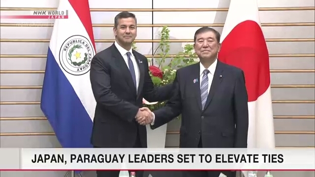 Paraguay boosts Japan ties, stressing Taiwan