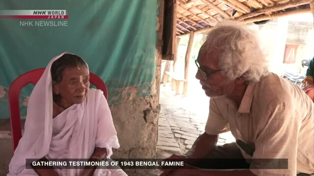 Gathering testimonies of 1943 Bengal famine