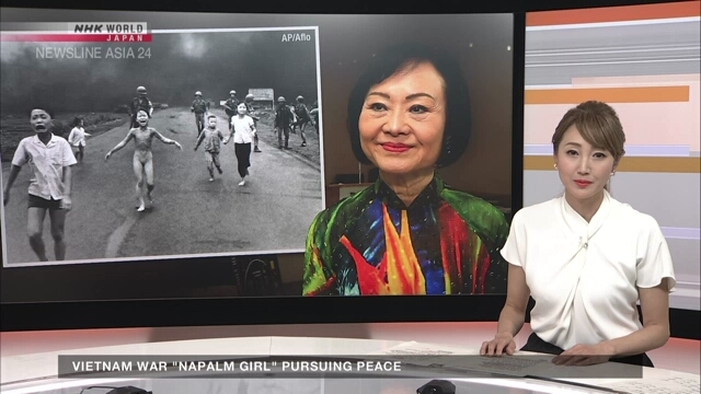 Vietnam War "Napalm Girl" pursuing peace