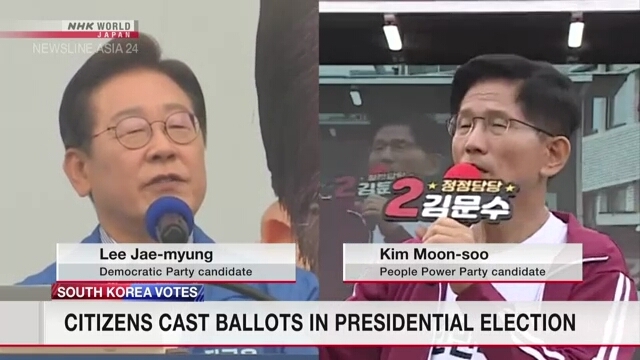 South Korea waits for presidential election results