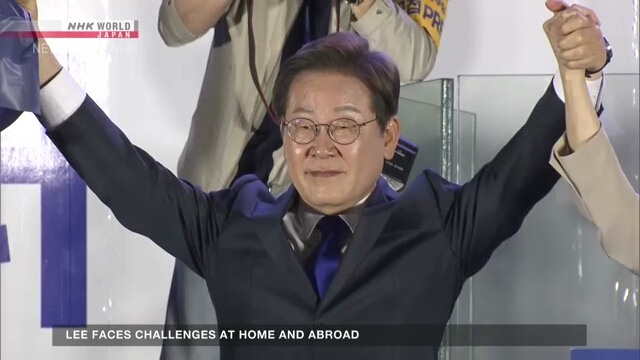 Lee faces challenges at home and abroad