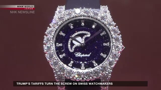 Trump tariffs turn the screw on Swiss watchmakers