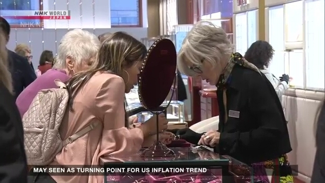 May seen as turning point for us inflation trend