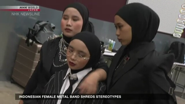 Indonesian female metal band shreds stereotypes