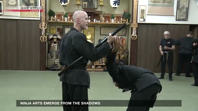 Ninja arts emerge from the shadows