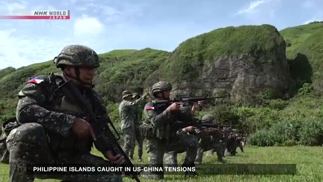 Philippine islands caught in US-China tensions