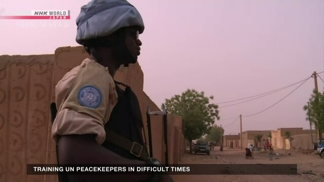 Training UN peacekeepers in difficult times