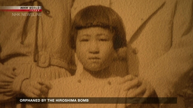 Orphaned by the Hiroshima bomb