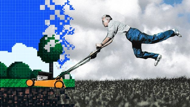 Health indicators and power ups: The 'freaky and unpleasant' world when video games leak into the physical realm