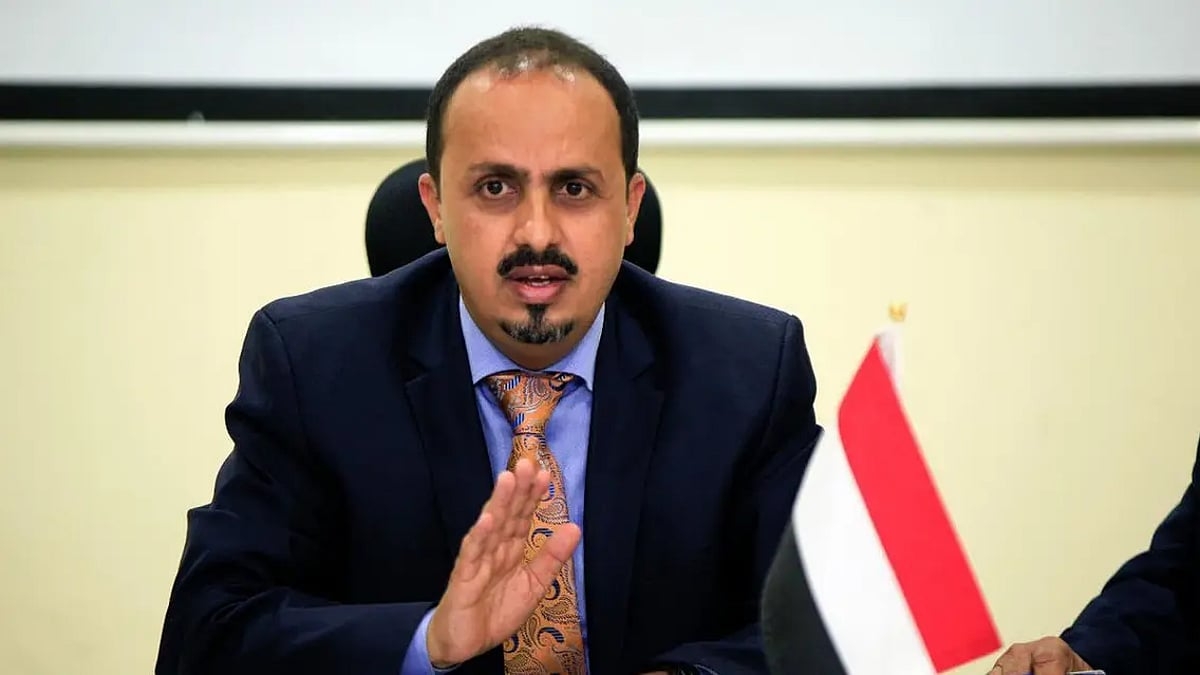 وزير الإعلام اليمني ينشر مشاهد قال إنها لعمليات نفذها الحوثيون ألصقت بالجيش الأمريكي
