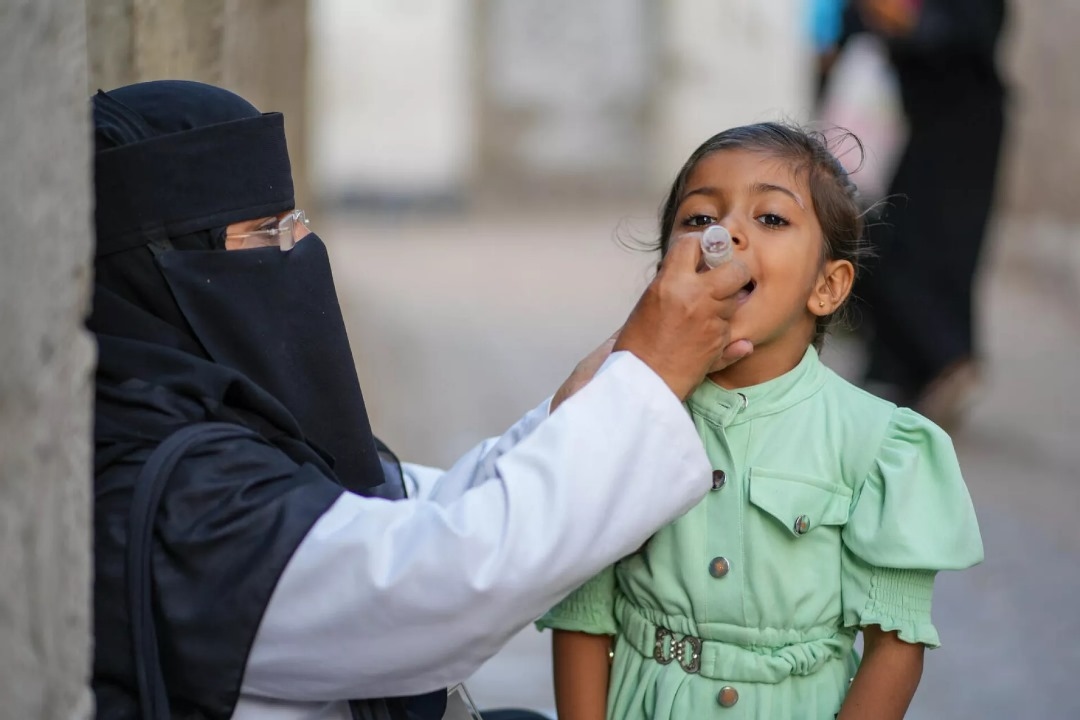 انطلاق حملة تطعيم ضد شلل الأطفال تستهدف أكثر من 1.3 مليون طفل في المناطق المحررة