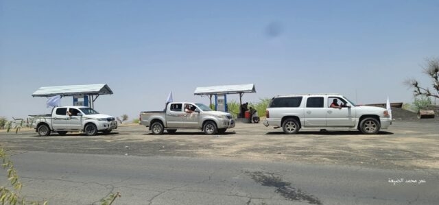 فريق الرايات البيضاء يكشف عن اخر مستجدات إعادة فتح طريق رئيسي يربط بين جنوب ووسط اليمن