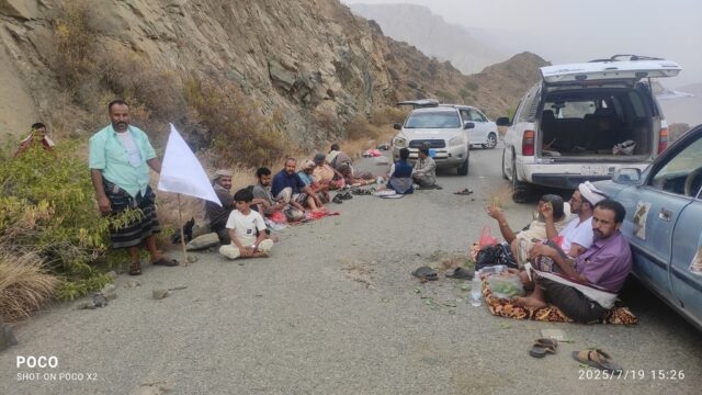 اخر مستجدات إعادة فتح طريق حيوي يربط بين جنوب ووسط اليمن