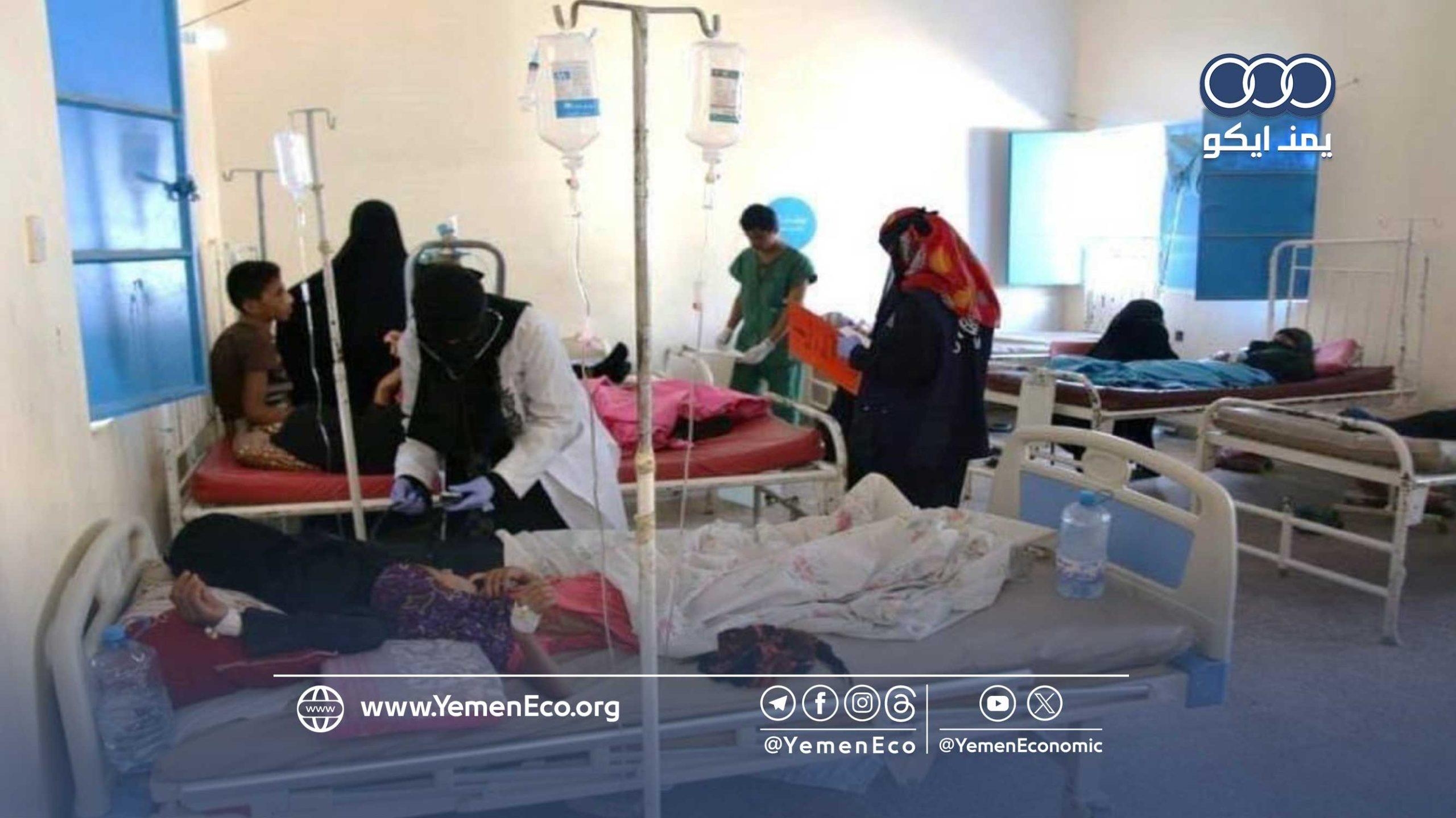 تعز: الكشف عن أعداد الحالات المصابة بثلاثة أمراض وبائية ومعدية منذ مطلع العام