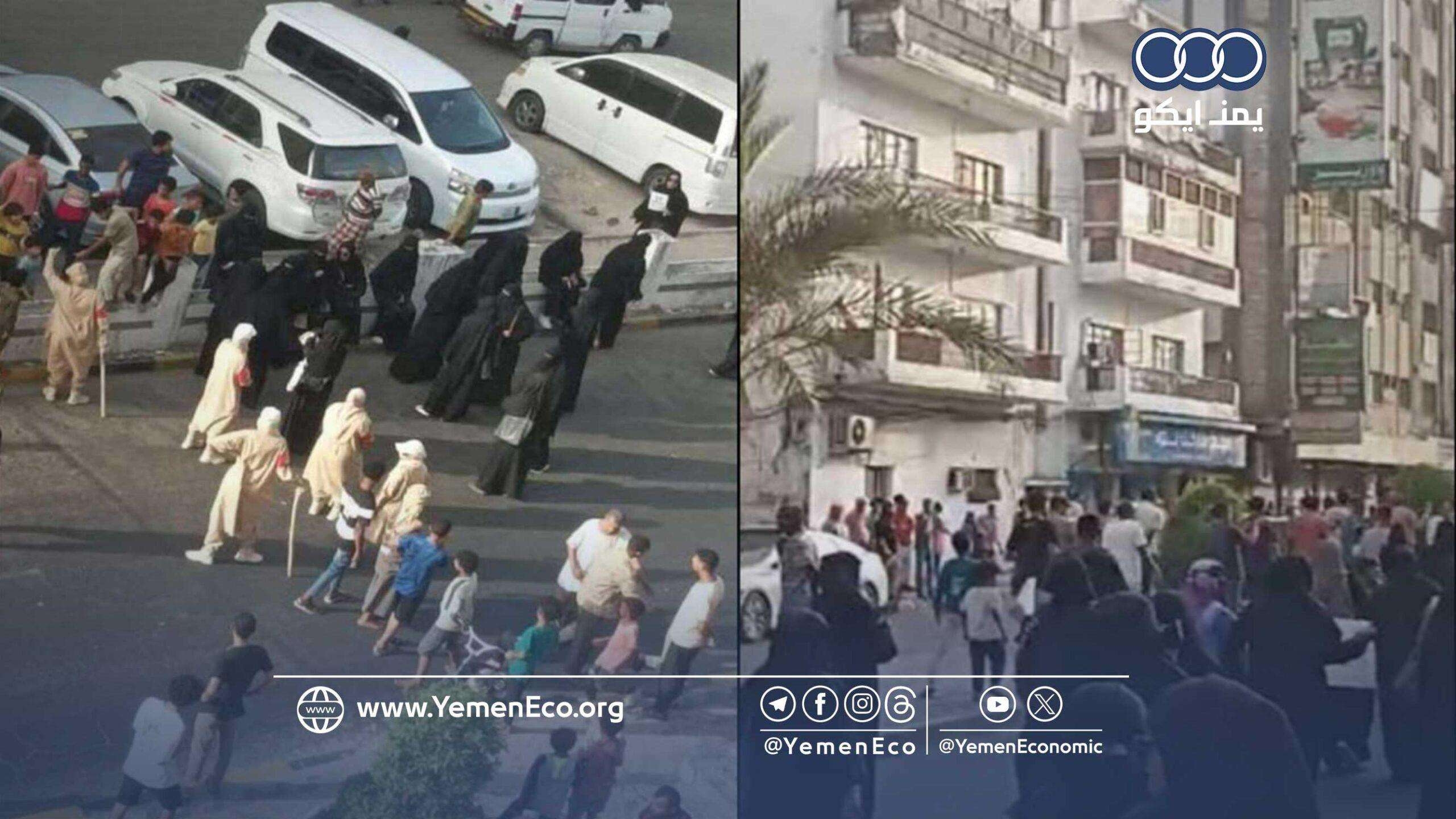 عدن: قوات الأمن تمنع تظاهرة نسائية ووقف حركة المرور في المعلا