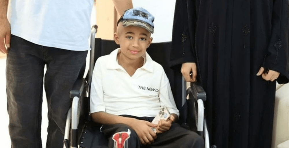 Gaza boy recovers after life-saving bone marrow transplant in UAE