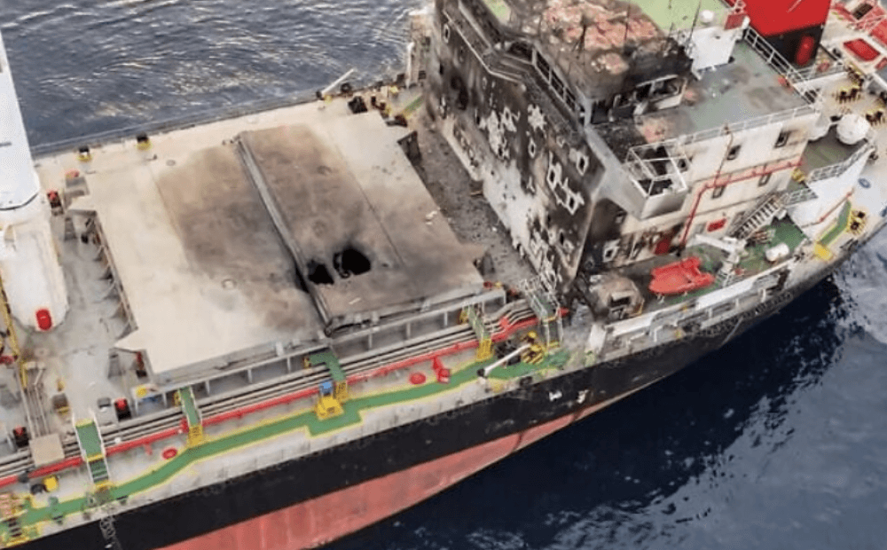 Search ends for those missing since Yemen's Houthis sank ship in Red Sea last week