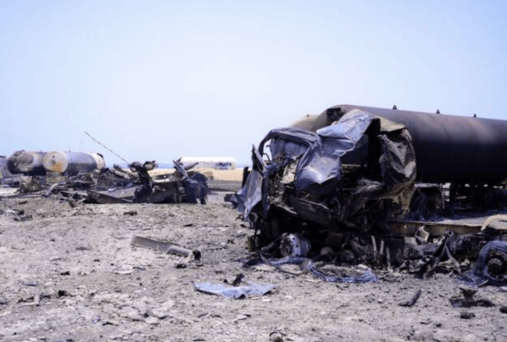 Fears of escalation after Israel hits Houthi-held Yemen port
